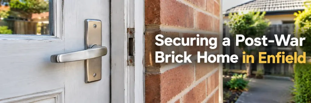 Securing a post-war brick home in Enfield