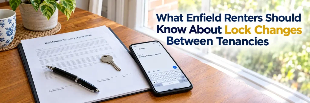 What Enfield renters should know about lock changes between tenancies
